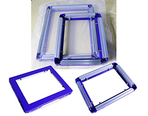 TECHTONGDA 16x20 Inch Screen Frame Mesh Silk Screen Printing Mesh Stretching Frame Glue Free Stretch Screen Frame