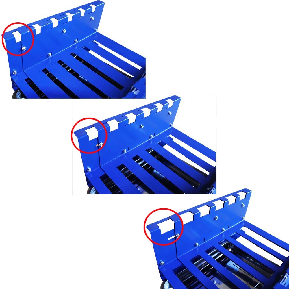 TECHTONGDA Screen Frame Drying Rack Drainer Rack for Silk Screen Printing Frame Holder Width Adjustable