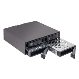 syba 4 bay 2.5” sata hard drive mobile rack mount for 5.25" drive bays, for hdd ssd sy-mra25038