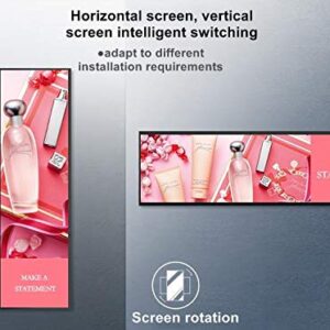 DHL/UPS for 22.9 inch Stretched Bar LCD Panel G229HAN01.0 with 1920X165,500 cd/m²,Supermarket Shelf Screen Support Android,Outline(mm) 587.08 × 62.05 × 10.71 (H×V×D)