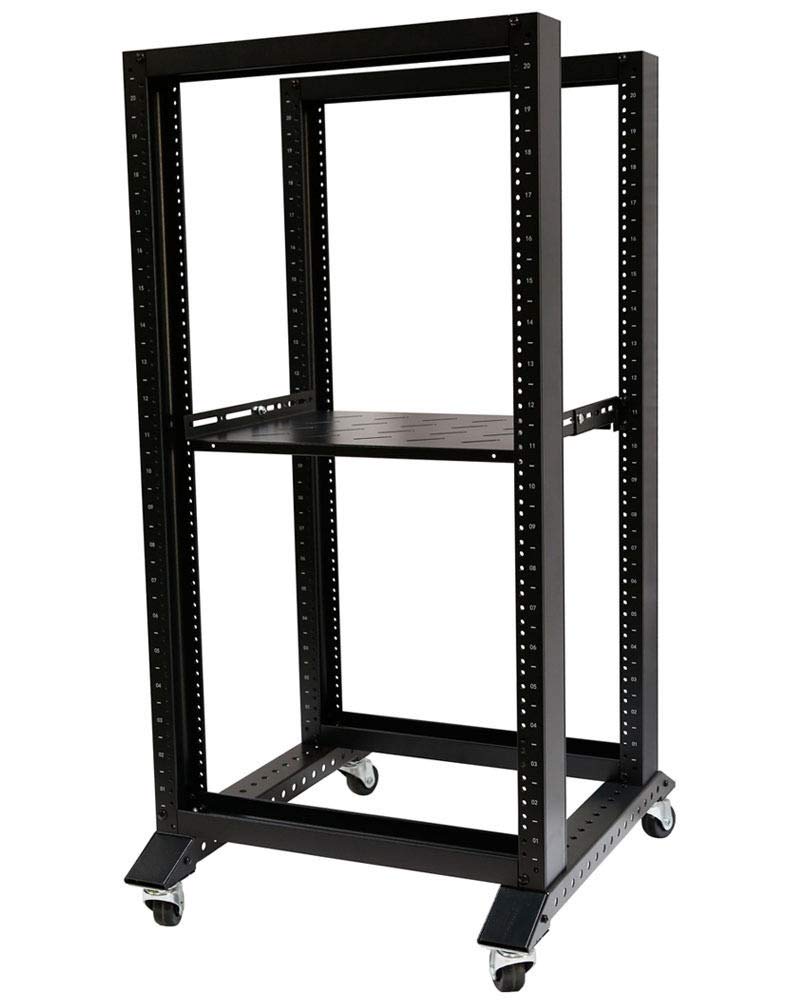 RAISING ELECTRONICS 20U 3FT 4 Post Open Frame 19inch Server Rack 31inchDeep