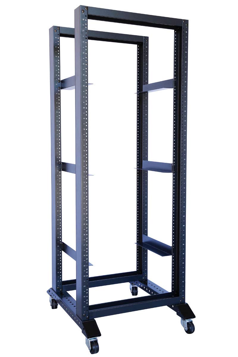 RAISING ELECTRONICS 20U 3FT 4 Post Open Frame 19inch Server Rack 31inchDeep