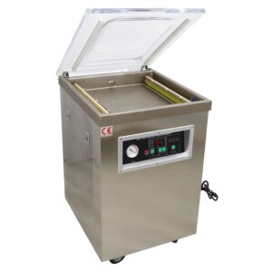 TECHTONGDA Vacuum Sealer Packaging Machine Stainless Steel for Fruits Vegetables DZ500 Single Chamber Sealing Length 20inch