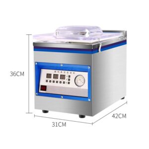 Vacuum Sealer Food Saver Vacuum Sealer Machine 360W Commercial Vacuum Sealer Automatic Digital Vacuum Packing Sealing Machin for Kitchen Food Preservation