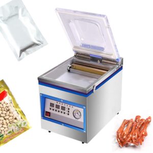 Vacuum Sealer Food Saver Vacuum Sealer Machine 360W Commercial Vacuum Sealer Automatic Digital Vacuum Packing Sealing Machin for Kitchen Food Preservation