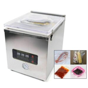 Desktop Chamber Vacuum Sealer 2L Digital Vacuum Packing Sealing Machine Sale Commercial Vacuum Sealer Food Sealing Machine Food Fresh Packing Sealer ZK-260