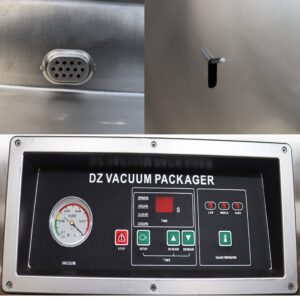 INTBUYING Single Chamber Vacuum Packaging Machine DZ500 Vacuum Seal Machine Stainless Steel Vacuum Sealing Machine Packaging Sealer 20inch Sealing Length 110V
