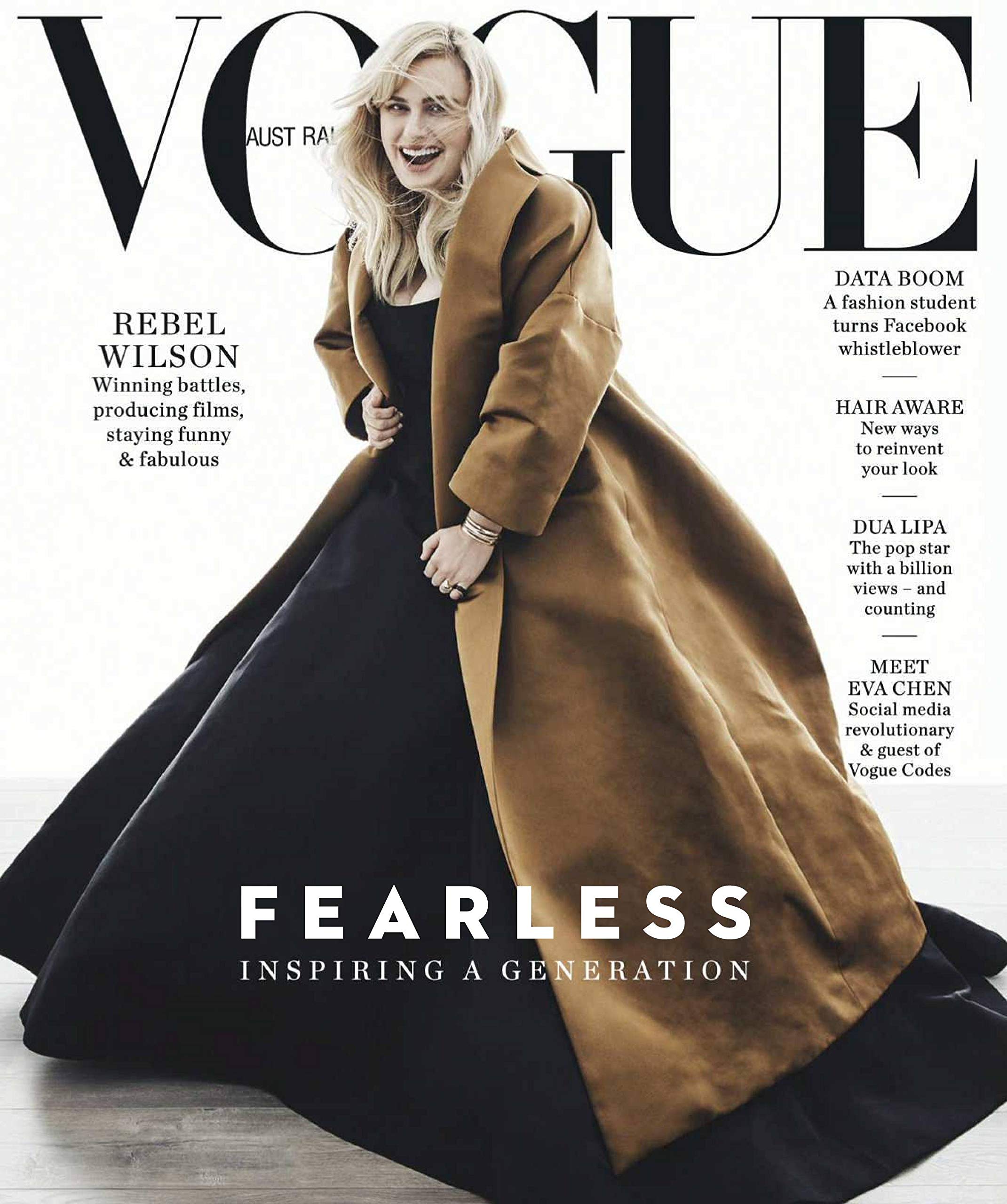 Vogue Australia Magazine (June, 2018) Rebel Wilson Cover