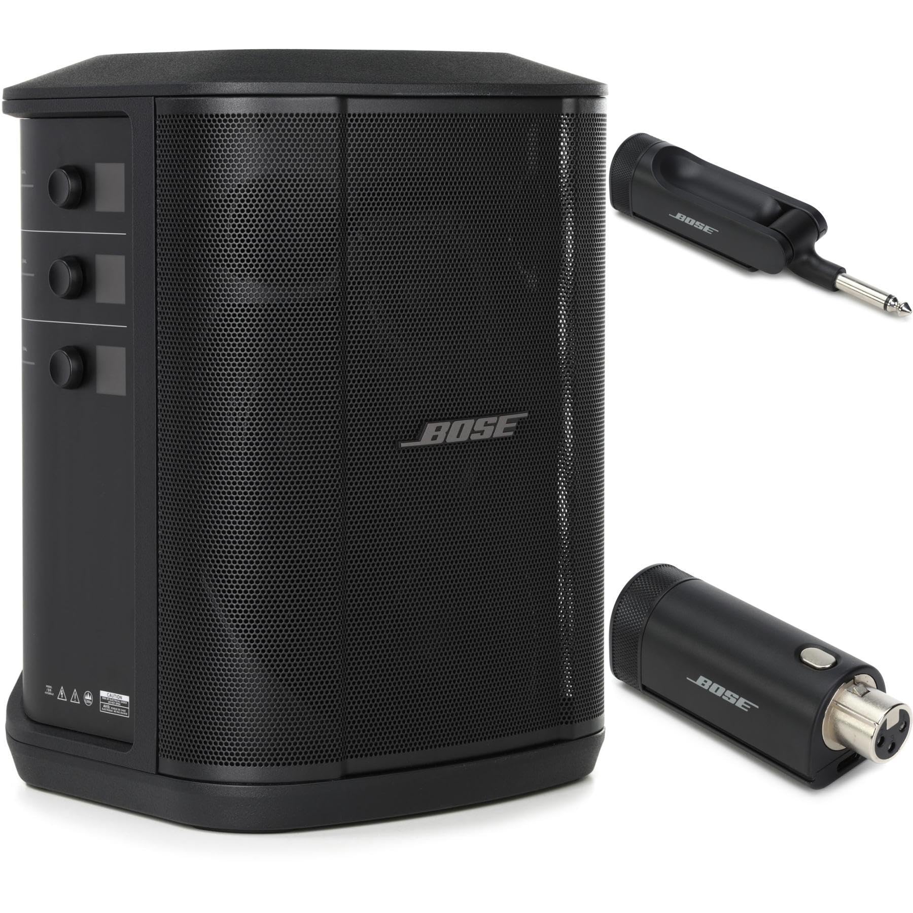 Bose S1 Pro+ Multi-position PA System with Mic and Instrument Wireless Transmitters