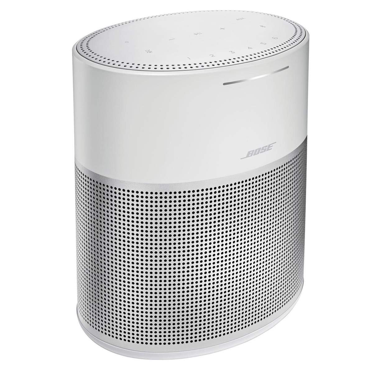 Bose Home Speaker 300: Bluetooth Smart Speaker with Amazon Alexa Built-in, Silver