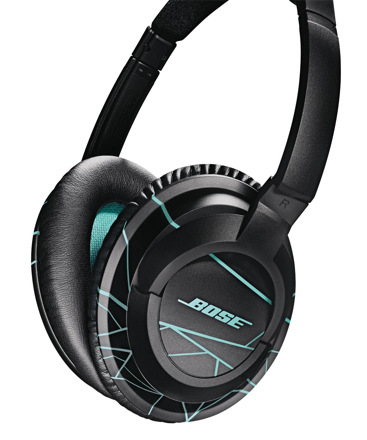 Bose SoundTrue Headphones Around-Ear Style, Black/Mint