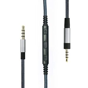 ablet audio cable for bose soundtrue, soundlink, soundtrue around-ear ii headphones and iphone ipod ipad apple devices with in-line mic remote volume