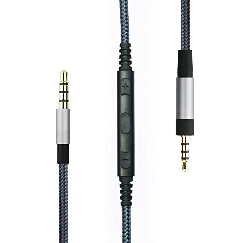 ABLET Audio Cable for Bose SoundTrue, SoundLink, SoundTrue Around-Ear II Headphones and iPhone iPod ipad Apple Devices with in-Line Mic Remote Volume