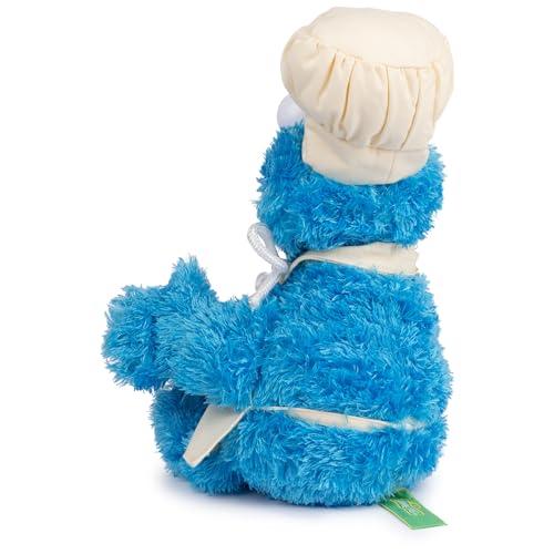 GUND Sesame Street Official Cookie Monster Teach Me Plush, Premium Plush Toy for Ages 1 & Up, Blue, 15”