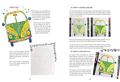 Happy Painting: Das Grundlagenbuch: Jeder kann malen - auch du!