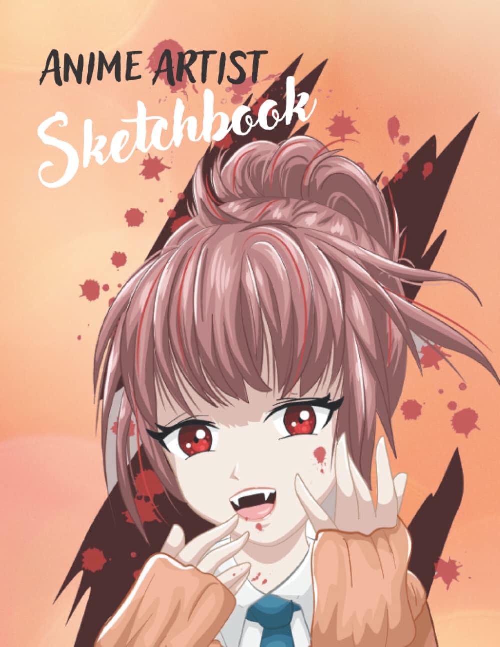 Anime Artist Sketchbook: Blank Paper Sketch Pad for Comic Art Work, Drawing and Sketching. 100 Pages 8.5" x 11"