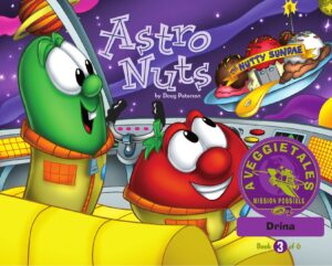 astro nuts - veggietales mission possible adventure series #3: personalized for drina (boy)