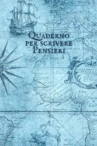 quaderno per scrivere pensieri: diario da scrivere con pagine a righe, per appunti, ricette, pensieri, formato 6x9 pollici, perfetto per le tue idee regalo originali (italian edition)