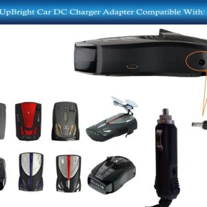 UpBright Car 12V DC Power Cord Adapter Compatible with Cobra Radar Detector XRS-9700 XRS 9740 XRS 9730 XRS 9695 XRS-9400 XRS 9670 3160 420-030-N-001 ESD-737 SPX-7700 15 12VDC Auto Supply Charger Cable