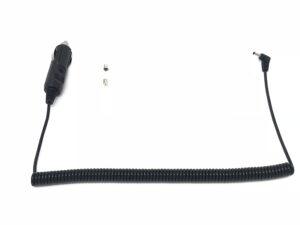 dcpower car coiled power cord compatible replacement for cobra xrs-9770 pro, xrs-9670 pro, xrs-9470, xrs-9370 radar detector