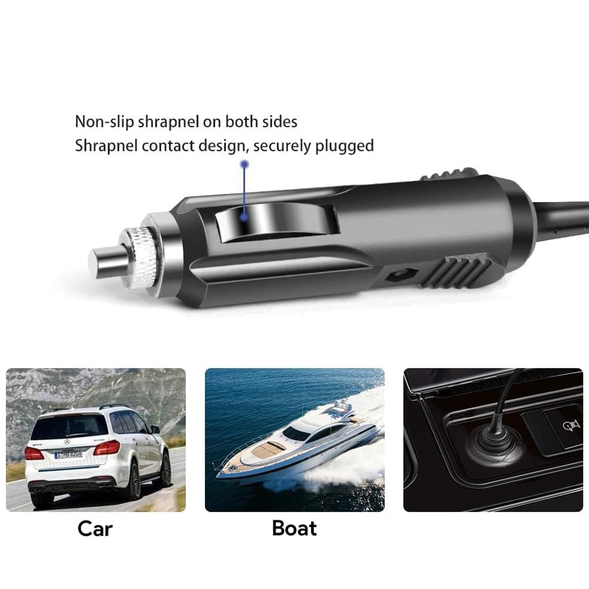 Guy-Tech Car DC Adapter Compatible with Cobra XRS 9695 XRS-9485 /Detector Auto Vehicle Boat RV Camper Plug Power Supply Cord