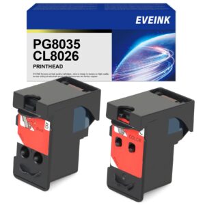 EVEINK BH-20 CH-20 PG8026 CL8035 printhead use for CAN0N PIXMA G7020 6020 5020 3260 2260 MegaTank All-in-One Printer PrinterHead