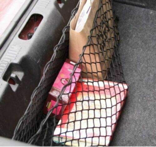 EACCESSORIES EA Rear Trunk Organizer Cargo Net for Mercury Sable 1996-2009 – Envelope Style Cargo Net for Sedan - Premium Mesh Car Trunk Organizer Vehicle Carrier Storage -Compatible with Sable