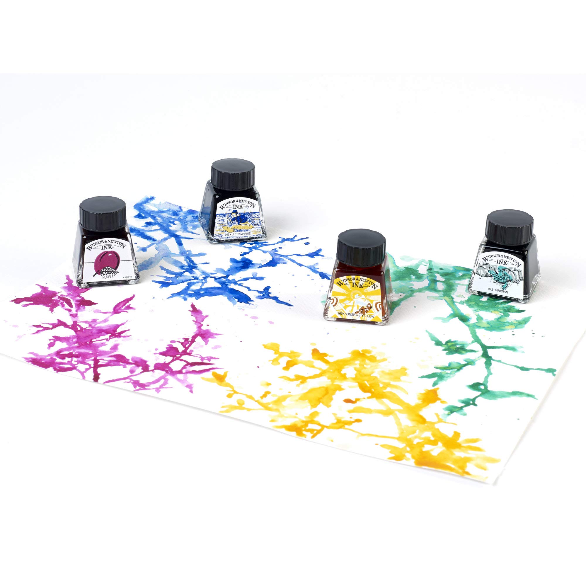 Winsor & Newton Drawing Ink, 14ml Bottle, White