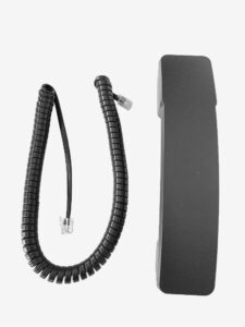 the voip lounge replacement handset receiver with curly cord for avaya j100 series ip phone j129 j139 j169 j179