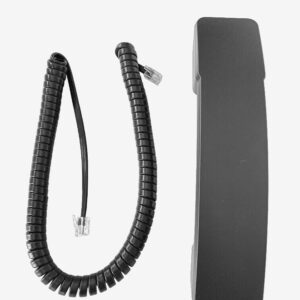 The VoIP Lounge Replacement Handset Receiver with Curly Cord for Avaya J100 Series IP Phone J129 J139 J169 J179