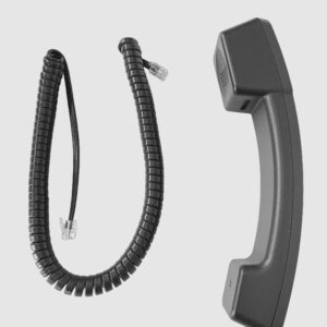 The VoIP Lounge Replacement Handset Receiver with Curly Cord for Avaya J100 Series IP Phone J129 J139 J169 J179