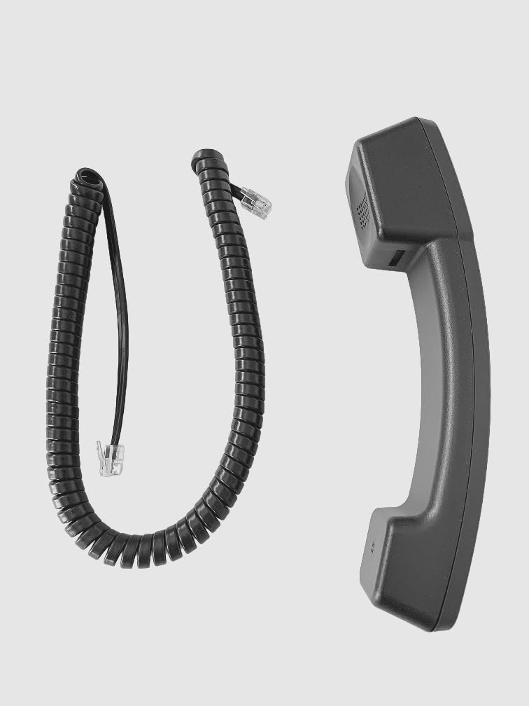 The VoIP Lounge Replacement Handset Receiver with Curly Cord for Avaya J100 Series IP Phone J129 J139 J169 J179