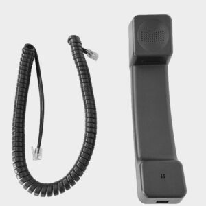 The VoIP Lounge Replacement Handset Receiver with Curly Cord for Avaya J100 Series IP Phone J129 J139 J169 J179