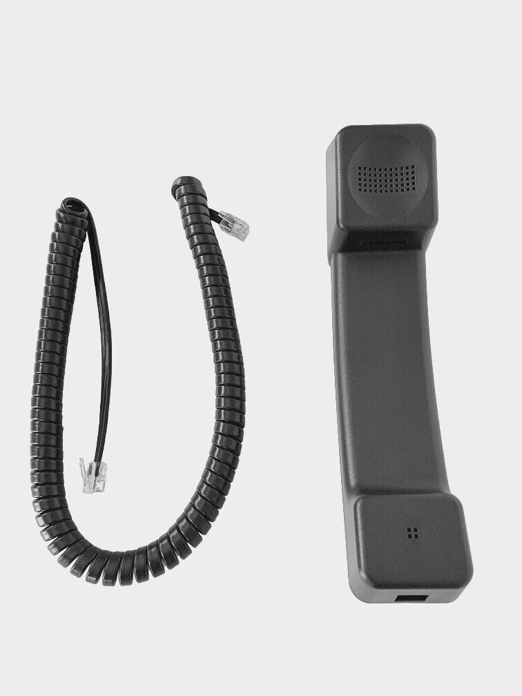 The VoIP Lounge Replacement Handset Receiver with Curly Cord for Avaya J100 Series IP Phone J129 J139 J169 J179