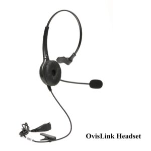 OvisLink Avaya Headset for Avaya 1600, 9600 & J100 Series Phones | Corded Call Center Headset with Quick Disconnect Cord | Noise Canceling Microphone | Supreme Voice Quality All-Day