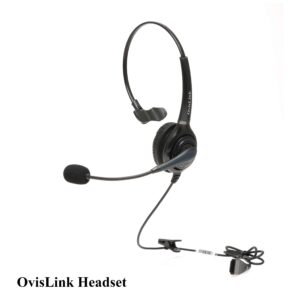 OvisLink Avaya Headset for Avaya 1600, 9600 & J100 Series Phones | Corded Call Center Headset with Quick Disconnect Cord | Noise Canceling Microphone | Supreme Voice Quality All-Day