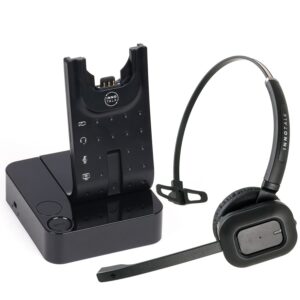 INNOTALK Wireless Remote Answering Headset Compatible with Avaya 9608, 9610, 9611, 9620, 9621, 9630, 9640, 9641, 9650, 9670