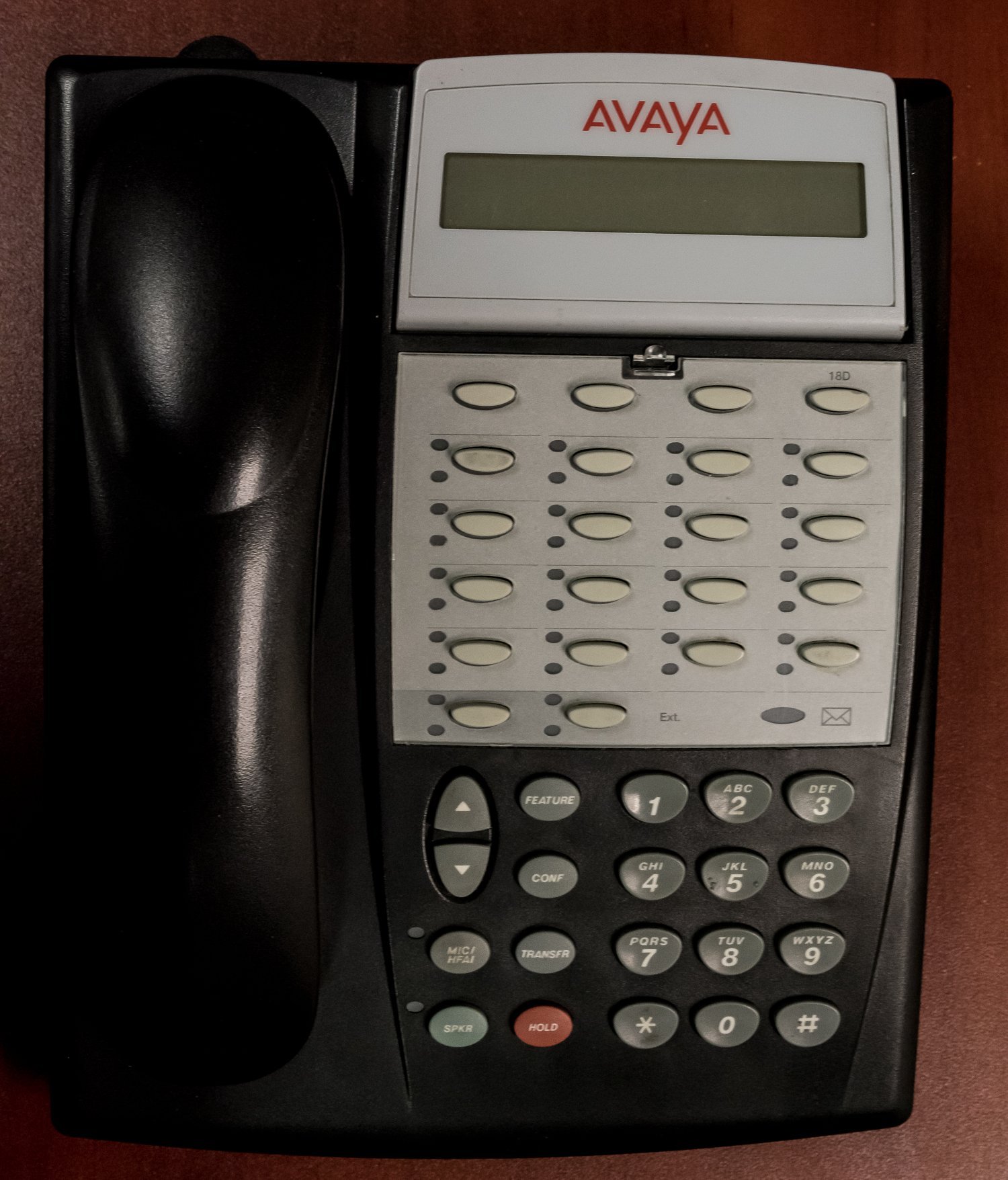 Avaya Partner 18D Phone (Series 2) Black (Renewed)
