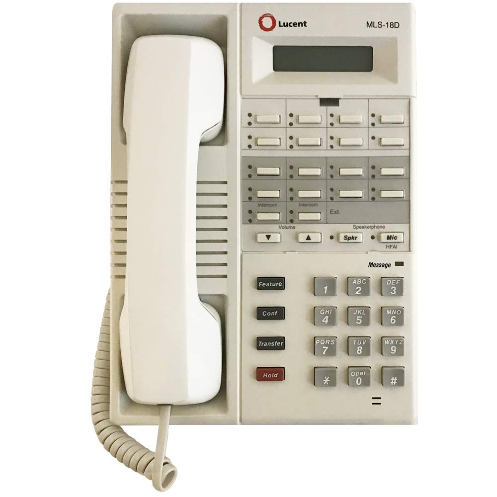 Avaya Partner MLS-18D 2-Line Display Phone (108236712) - White (Renewed)