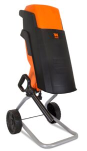 wen 41121 15-amp rolling electric wood chipper and shredder