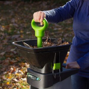 Earthwise GS70015 15-Amp Garden Corded Electric Chipper, Collection Bin