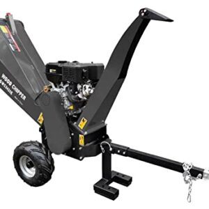 Gentron GWC8420E Wood Chippers, Shredders, & Mulchers, Black