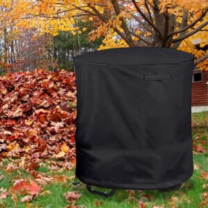 Aaaspark Waterproof Heavy-Duty Wood Chipper Shredder Mulcher Cover for Wood Chipper Shredder Mulcher and Leaf Mulcher(33"x45"),Black