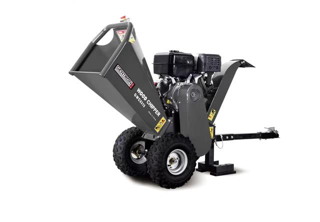 Gentron GWC8310 Wood Chippers, Shredders, & Mulchers, Black