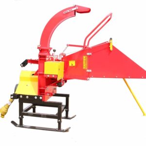 8" PTO Wood Chipper Tree Shredder 3 Point Farm Tractor Implement - with Auto Feed