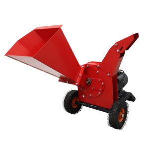 haywhnkn wood shredder chipper hand pushed wood crusher branch crusher 5inch max wood diameter 220v 3kw for corn straw grass