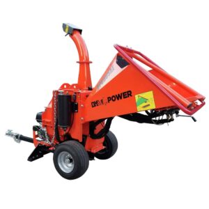 dk2 5-inch 14 hp 429 cc hydraulic auto-feed chipper shredder with electric start