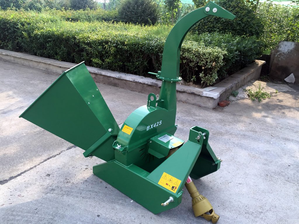 4"x10" PTO Tractor Wood Chipper Shredder 540-1000 RPM, BX42S