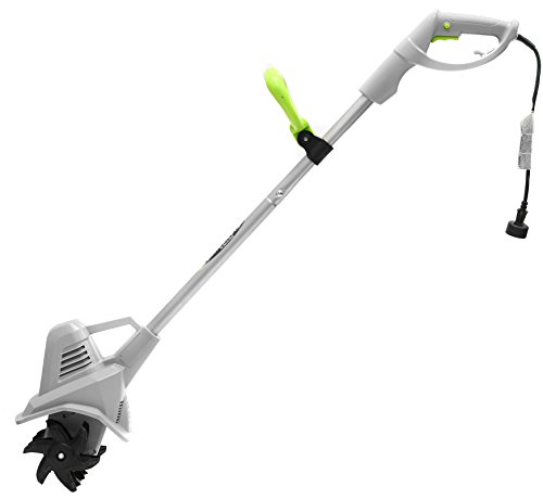 Earthwise TC70025 7.5-Inch 2.5-Amp Corded Electric Tiller/Cultivator, 7.5-Inch, 2.5-Amp Corded, Grey