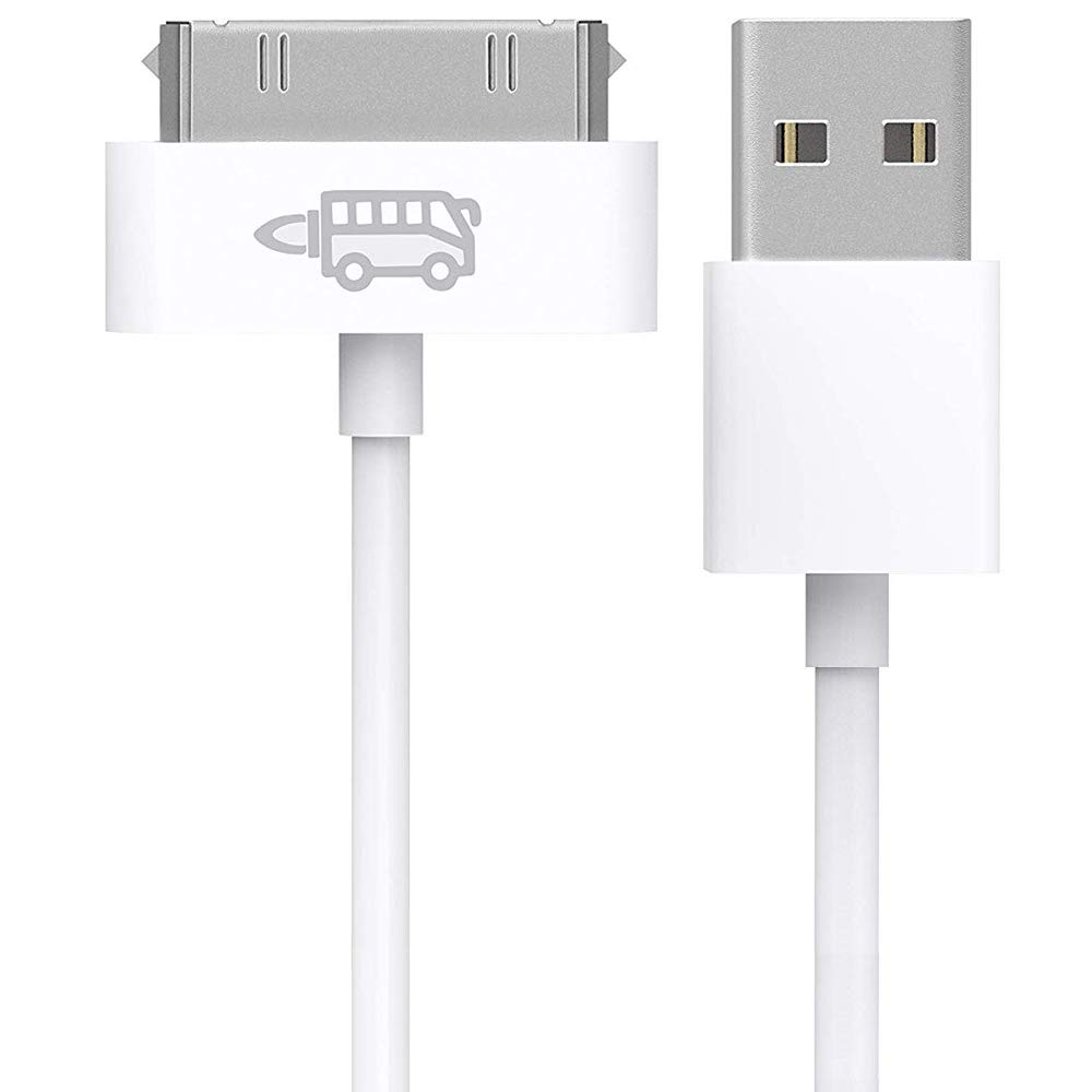 RocketBus Charger Cable Cord for iPhone Old Older Classic 3 3S 4 4S iPod 1 2 3 4 Generation iPad 2nd 3rd Gen